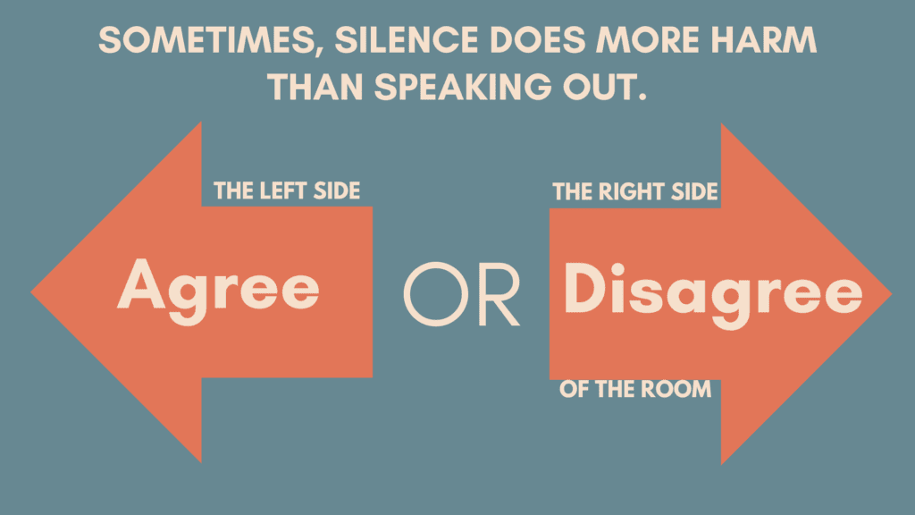 Example of a card from a pre-post-reading debatable statement novel study activities for the novel Among the Hidden, which introduces students to some of the opinion thinking involved in the book. From a blog post by In Around the Middle @ aroundthemiddle.com